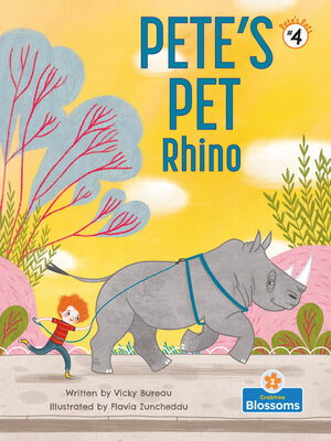 cover image of Pete's Pet Rhino